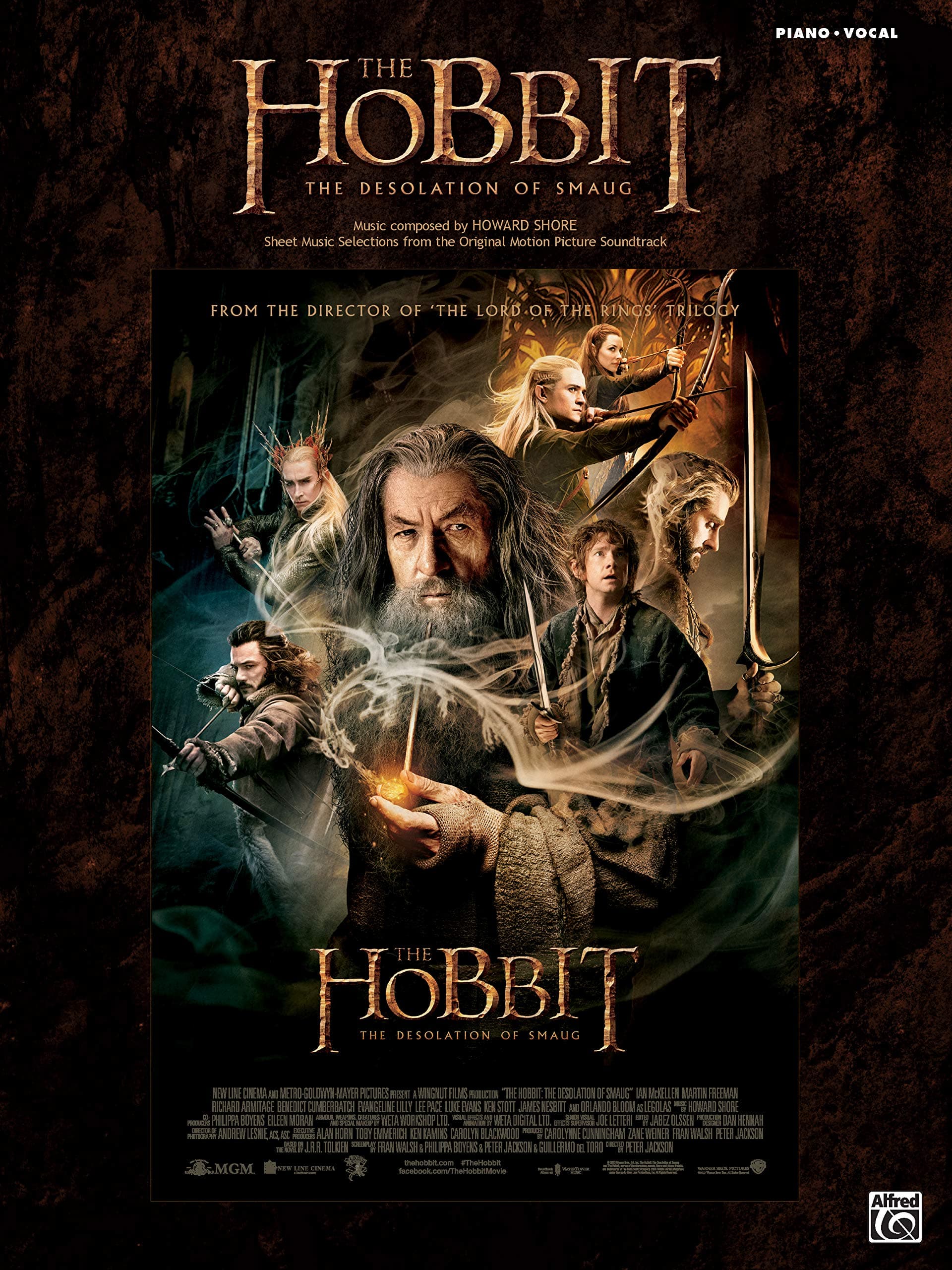 The Hobbit - The Desolation of Smaug: Sheet Music Selections from the Original Motion Picture Soundtrack