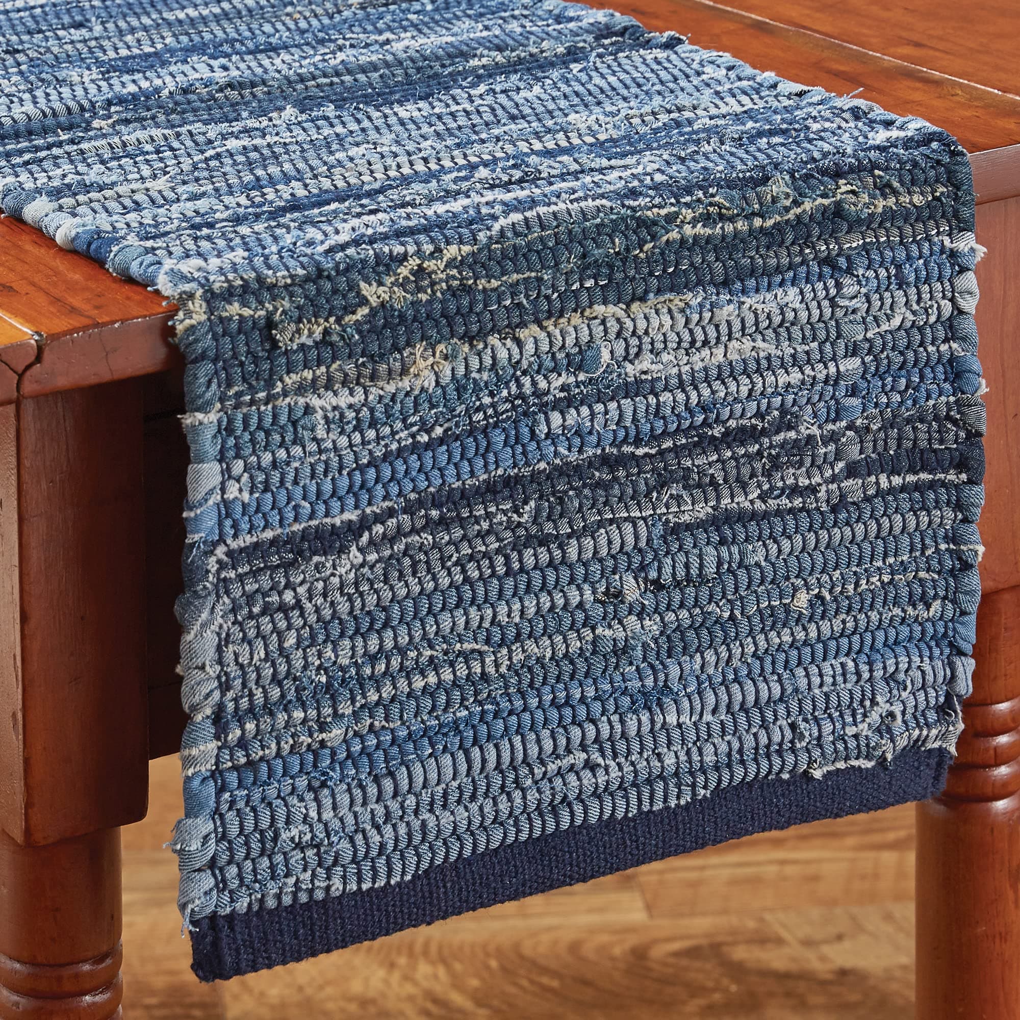 Park Designs Indigo Chindi Table Runner 13X54