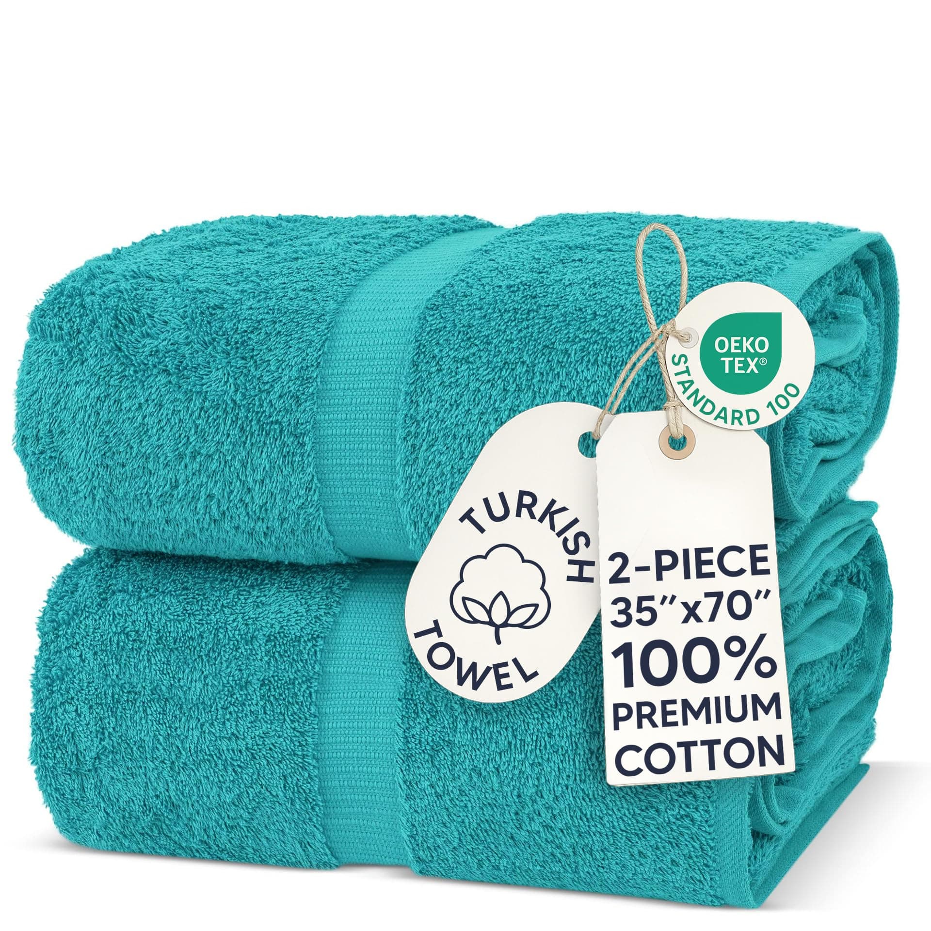 Chakir Turkish Linens | Hotel & Spa Quality 100% Cotton Premium Turkish Towels | Soft & Absorbent