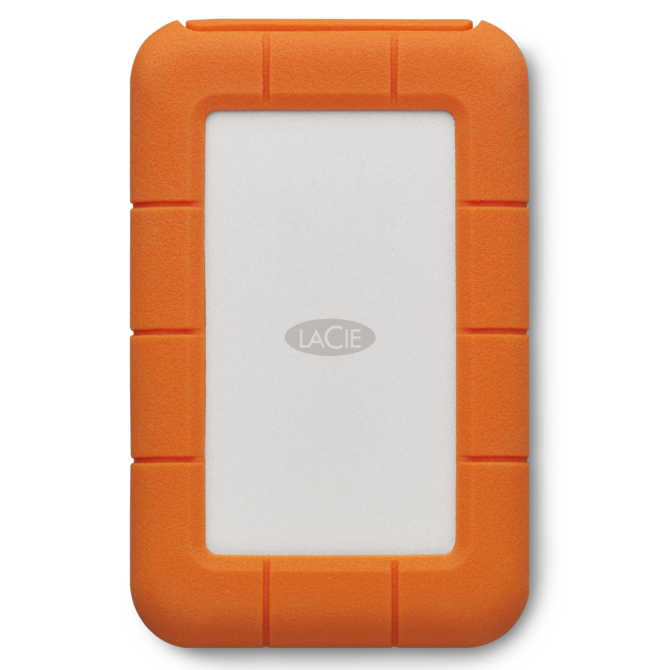 LaCie Rugged USB-C 4TB External Hard Drive Portable HDD – USB 3.0, Drop Shock Dust Rain Resistant Shuttle Drive, for Mac and PC Computer Desktop Workstation Laptop, 1 Month Adobe CC (STFR4000800)