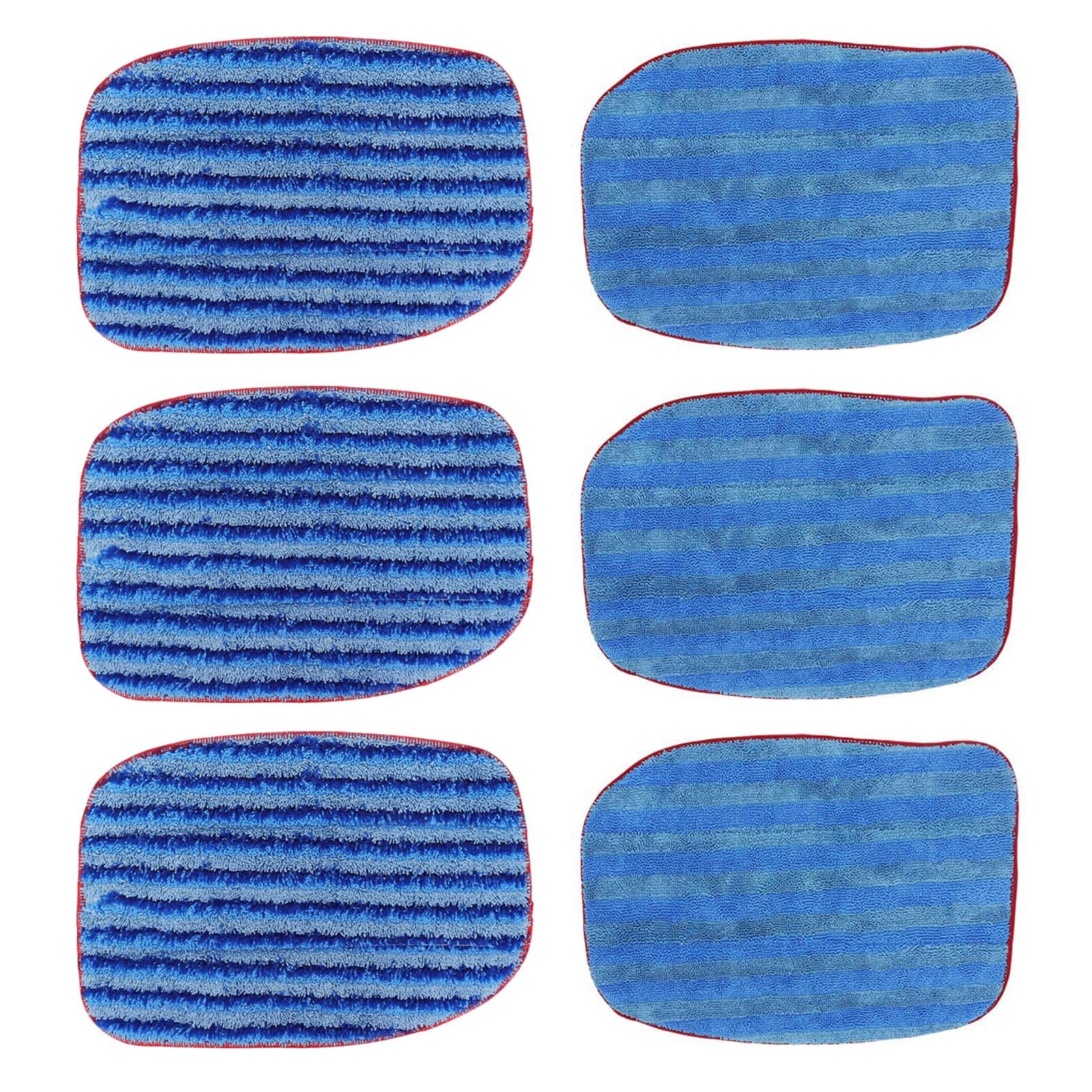 MC1375/MC1385 Microfiber Steam Mop Pads: 6 Pack Steam Replacement Pads Compatible with McCulloch MC1375, MC1385, MC1270 Steam Cleaners, Reusable & Washable Replaces Mop Pad Model: A1375-100/A1375-101