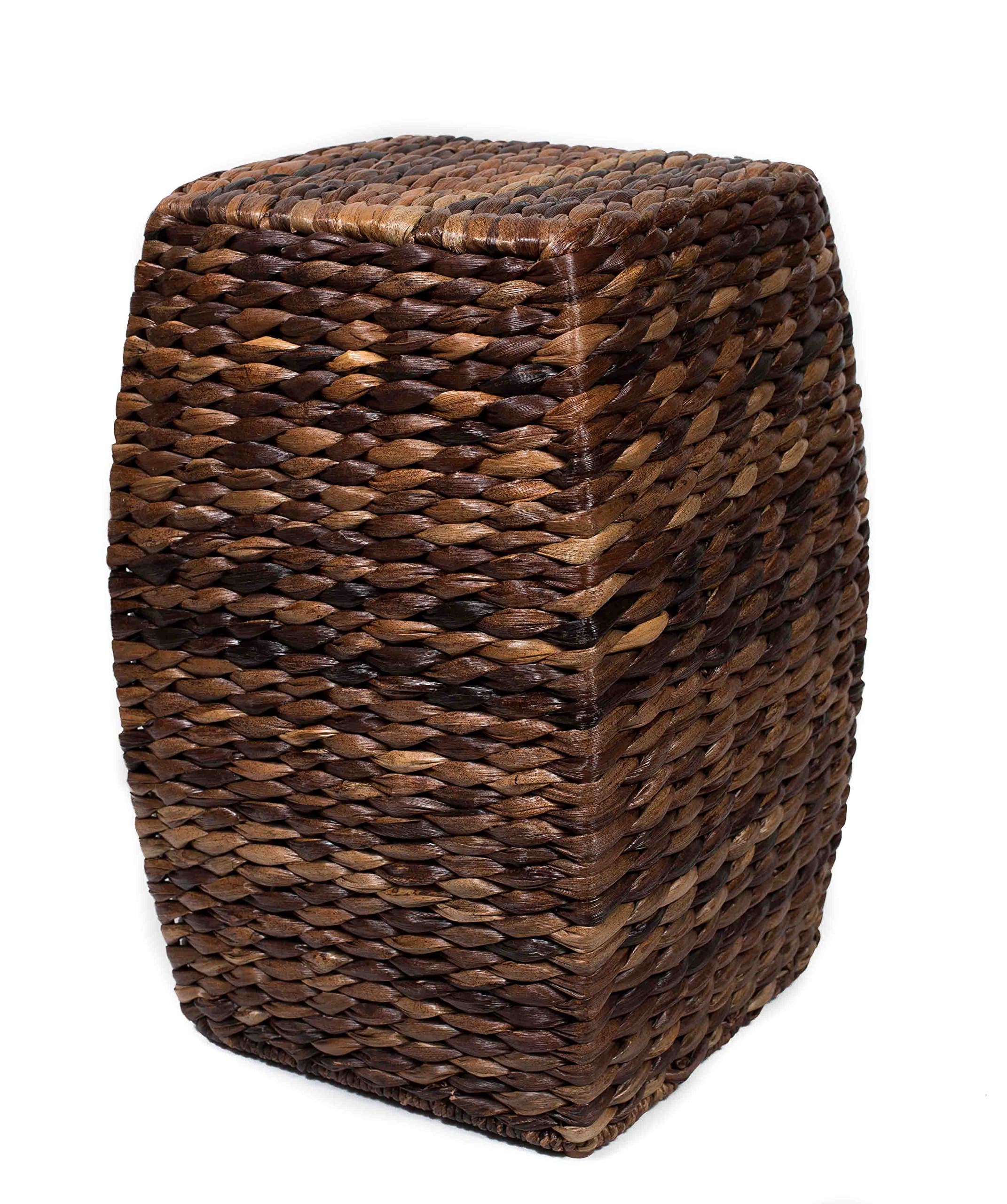 BirdRock Home Seagrass Accent Stool - made Of Hand Woven Seagrass - 21 Inch Stool 1 count