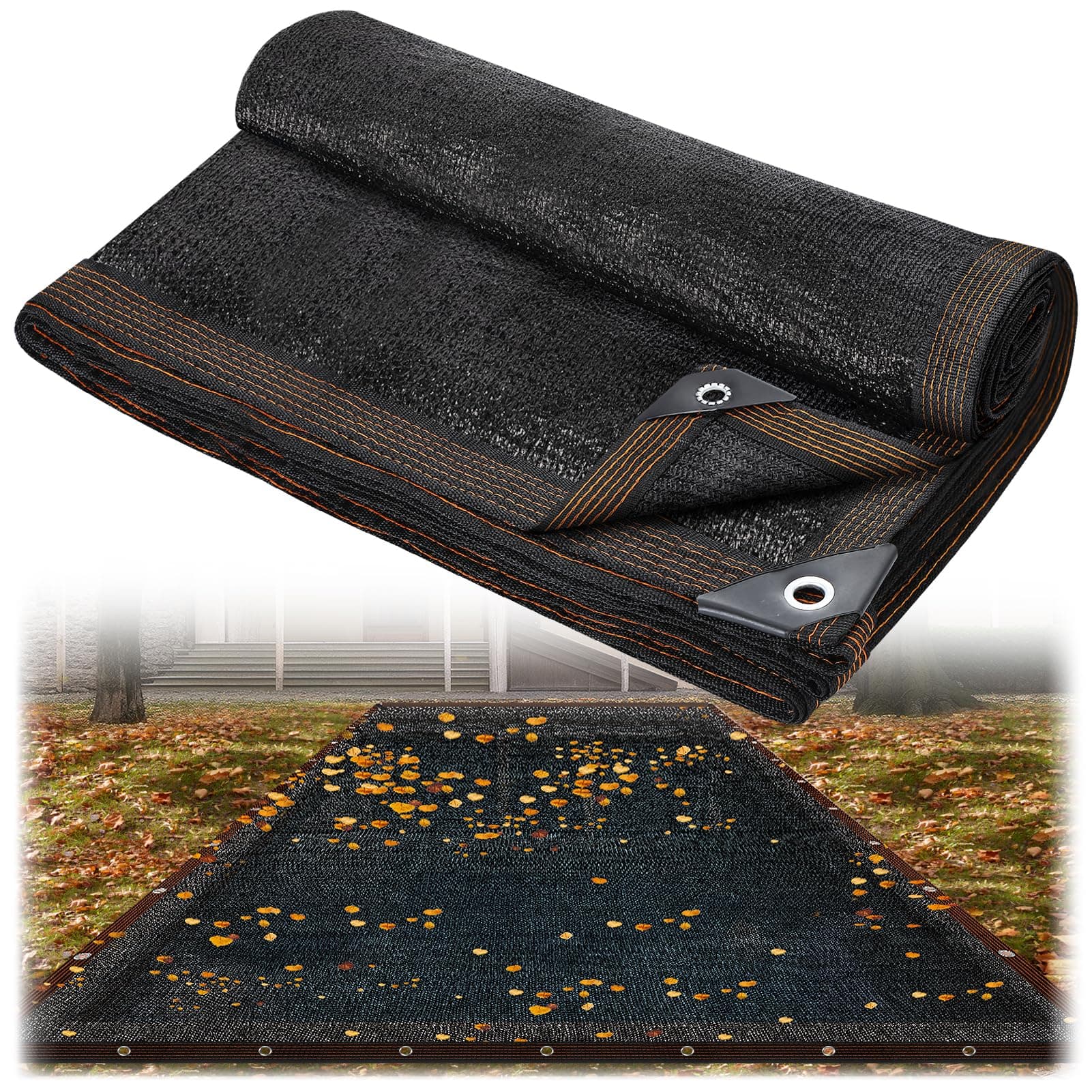 Biggun 26x46ft Pool Leaf Net Cover for 20x40ft Inground ＆ Above Ground Pool