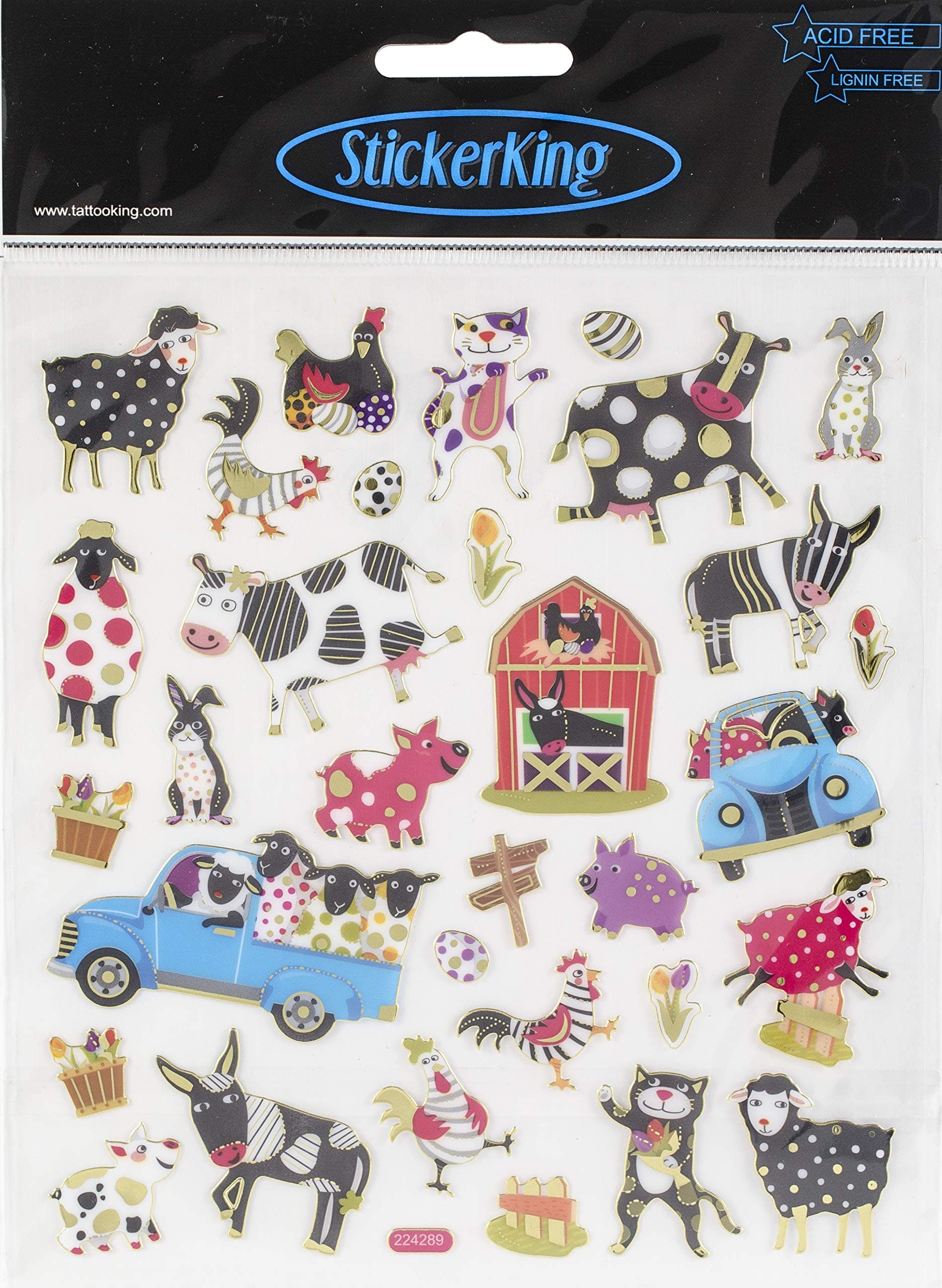 Tattoo King SK-4310 Craft Supplies, Multi