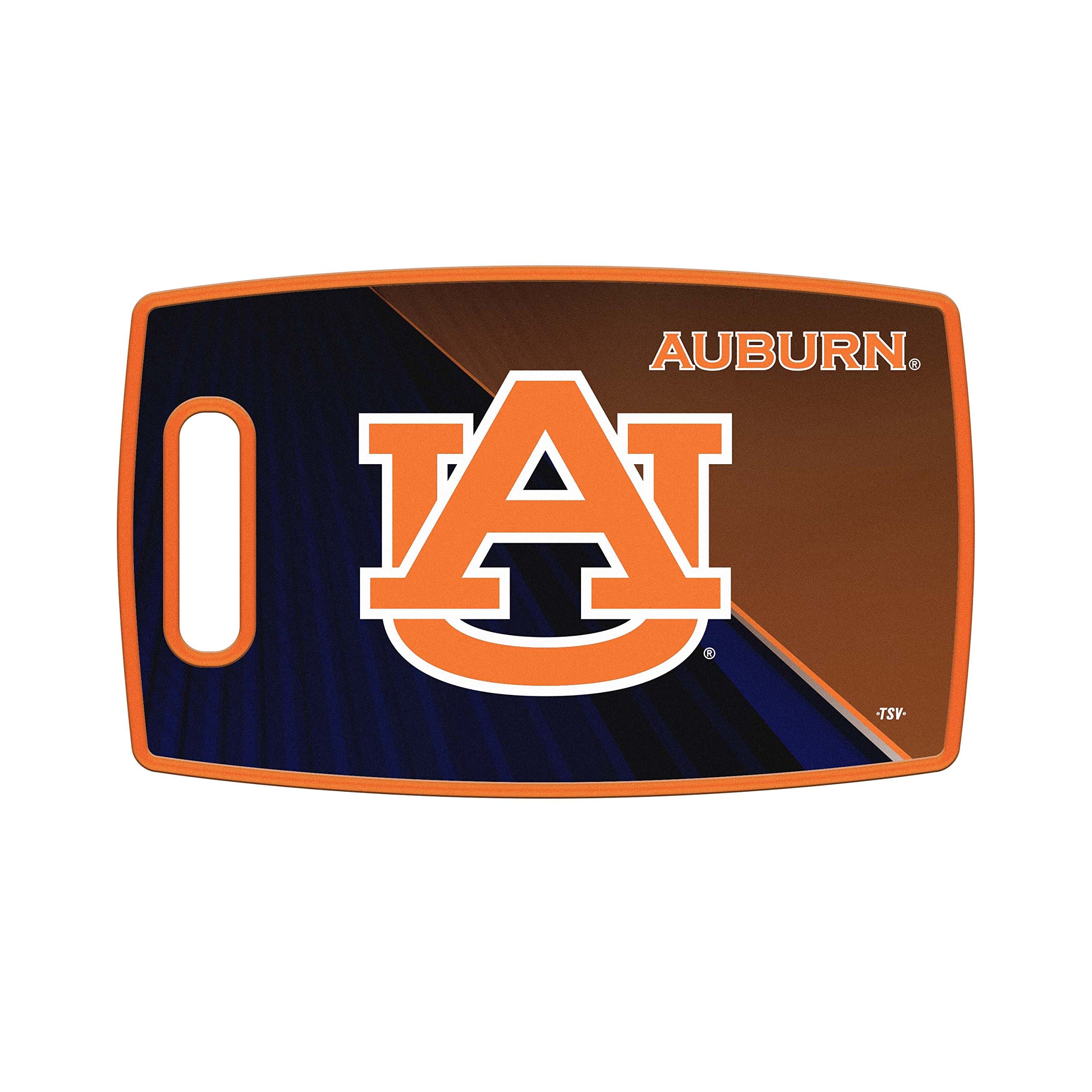 The Sports Vault NCAA Auburn Tigers Large Plastic Cutting Board