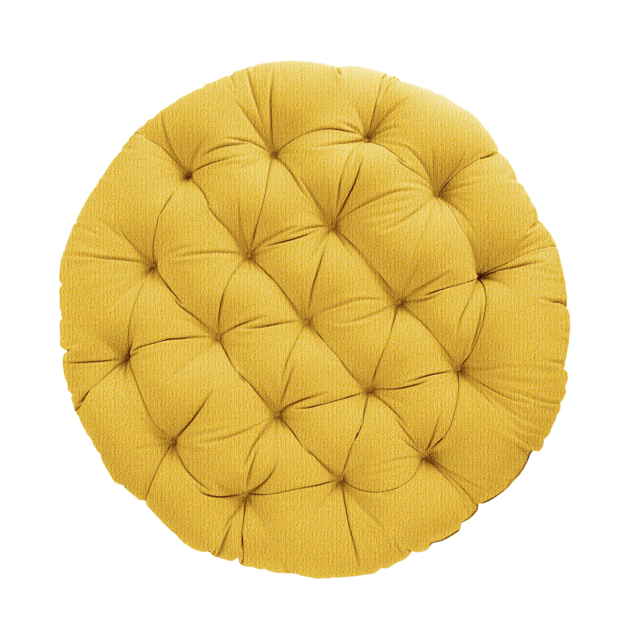 Sorra Home Sunbrella Outdoor Papasan Cushion 44 in W x 44 in W x 4 in H