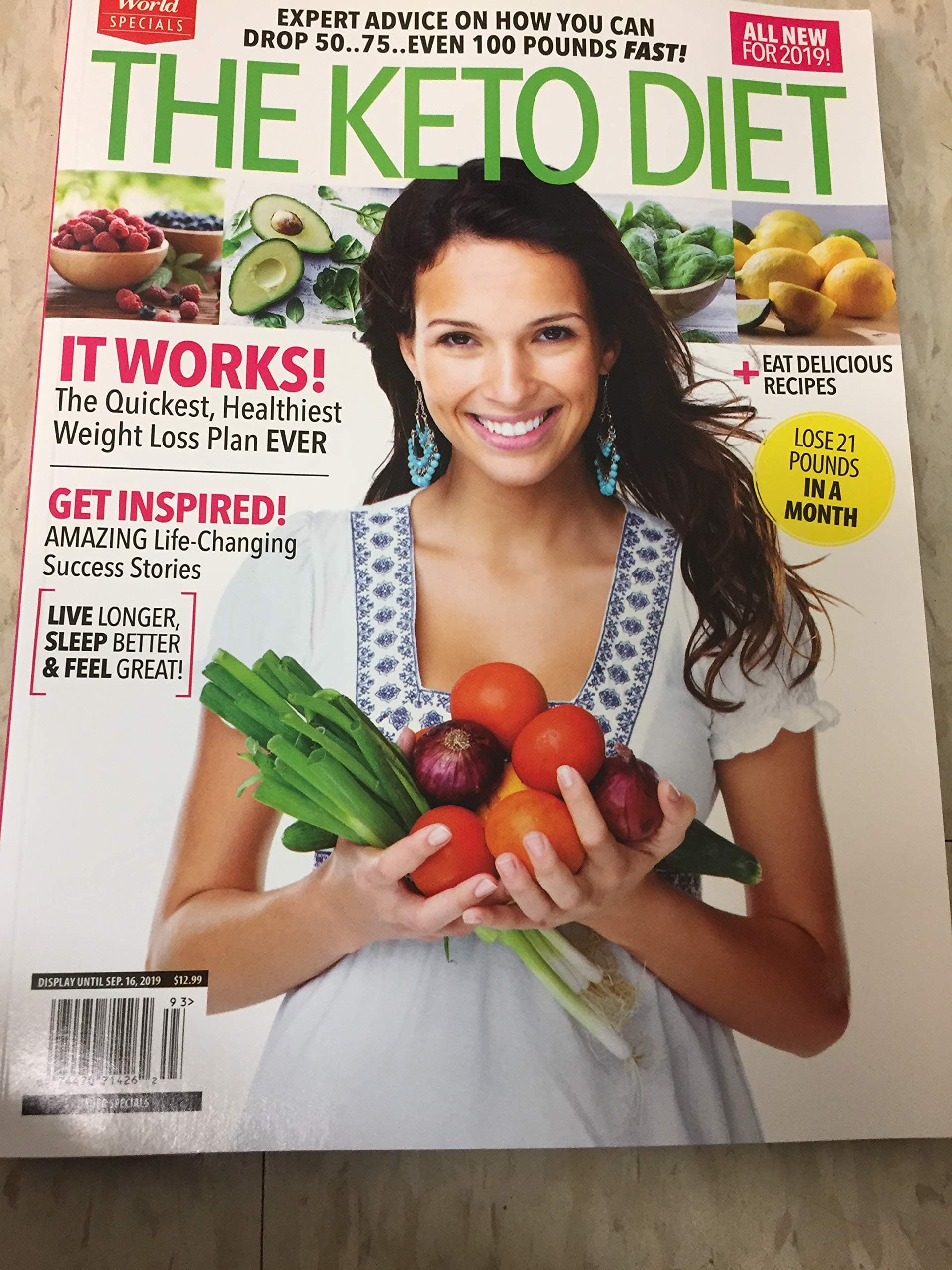 The Keto Diet Magazine 2019 + FREE GIFT 🎁 woman’s world magazine