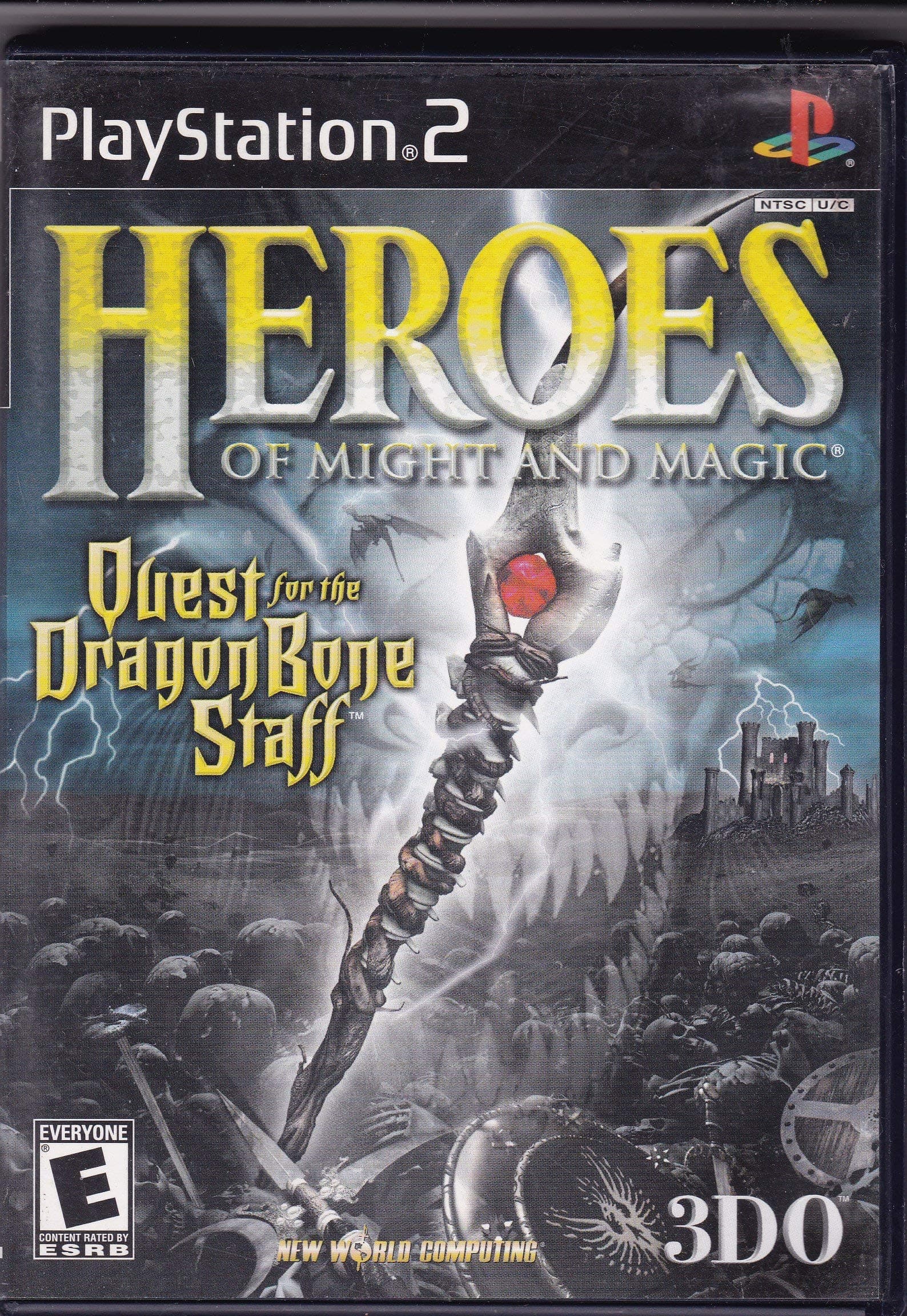 Heroes of Might and Magic: Quest for the Dragon Bone Staff - Play Station 2 (Renewed)