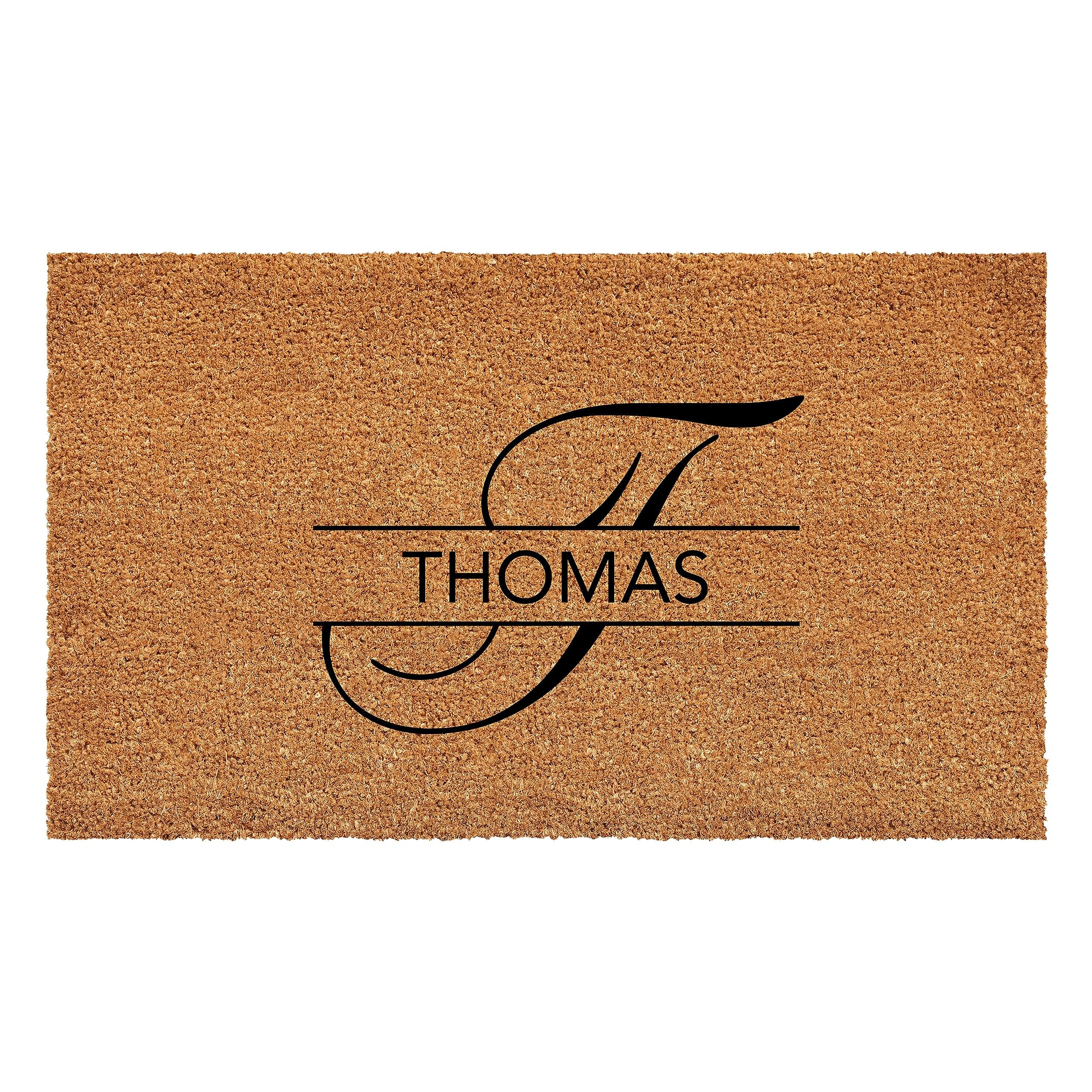 Calloway Mills 110992436 Thomas Personalized Doormat 24" x 36"