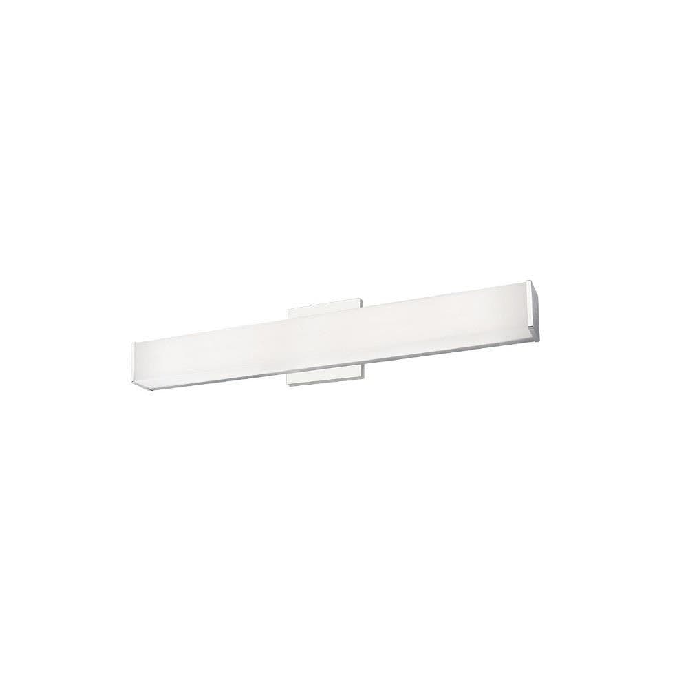 Kuzco Jane 24in LED Vanity Chrome White Acrylic 2400lm