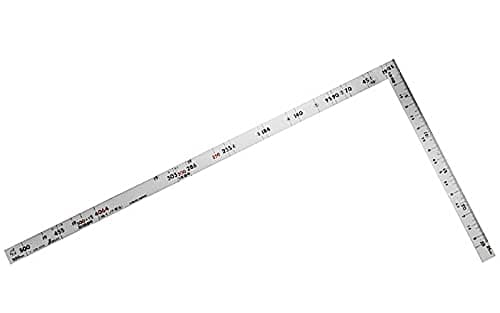 Shinwa Sokutei 10056 Curve Scale, 0.08 x 0.2 inches (2 x 4 cm), Back 1 Scale 5 Size, Width 0.7 inches (19 mm), Silver