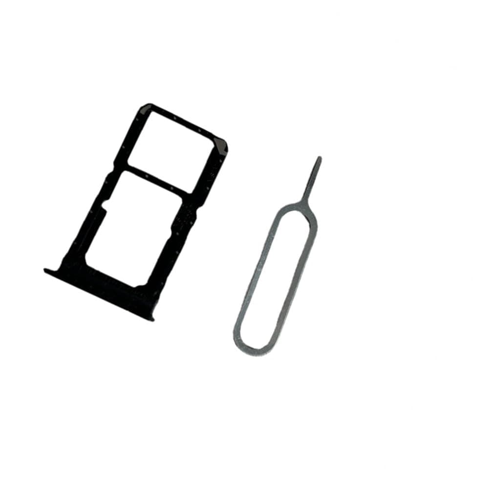 zhxchzhi New Sim Card Tray SD Holder Slot Card Tray + Pin Replacement for OnePlus Nord N300 5G CPH2389 (Black)