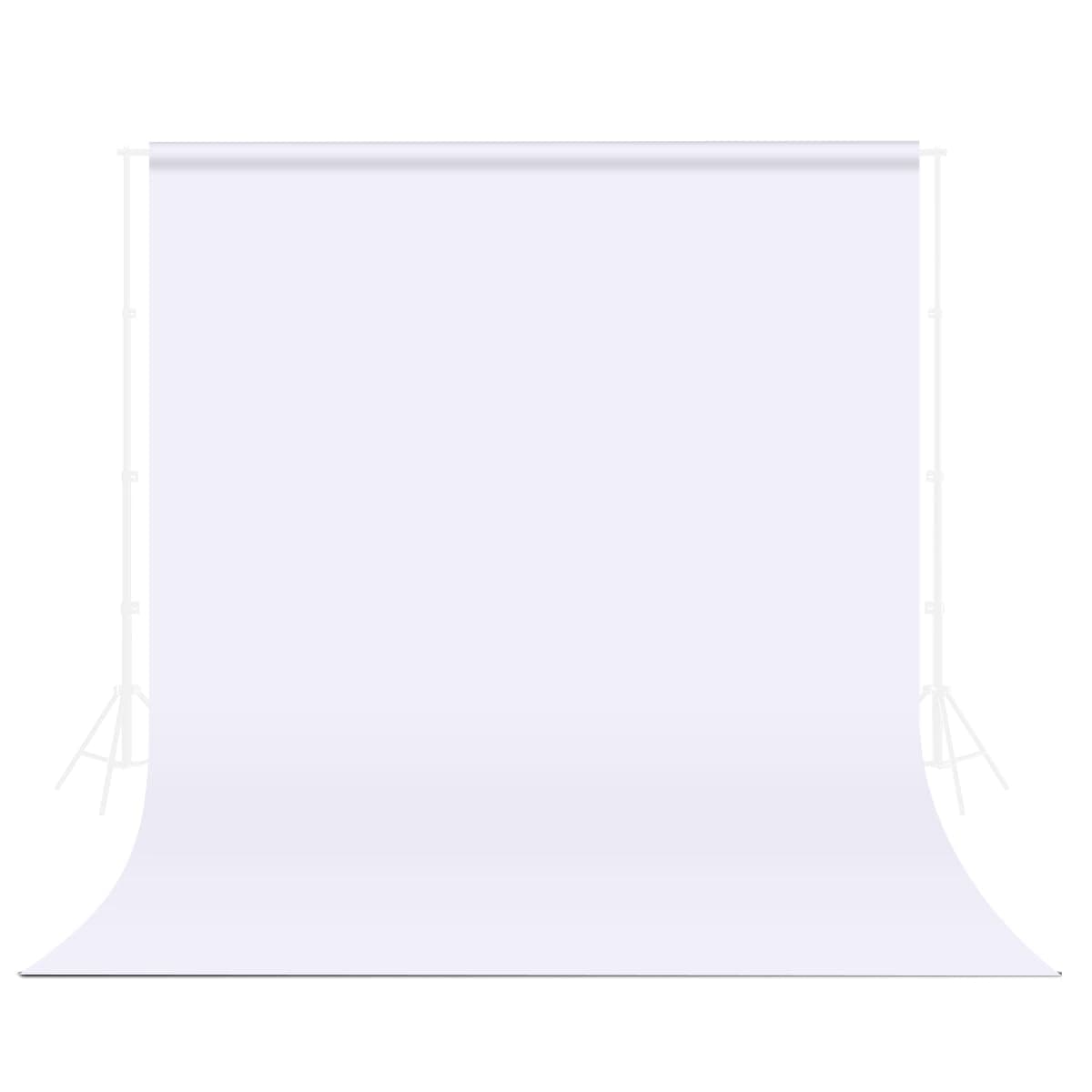 Photo Backdrop Curtains, White Backdrop for Photoshoot 7X 10 FT, Large White Background for Photography Photo Booth Backdrop for Photoshoot Background Screen Video Recording Parties Curtain