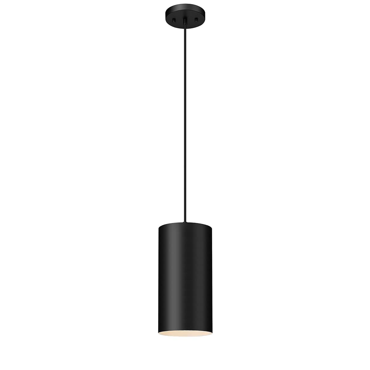 ML Lighting Searcy - 1 Light Outdoor Hanging Pendant-74.3 Inches Tall and 5.91 Inches Wide-Powder Coat Black Finish
