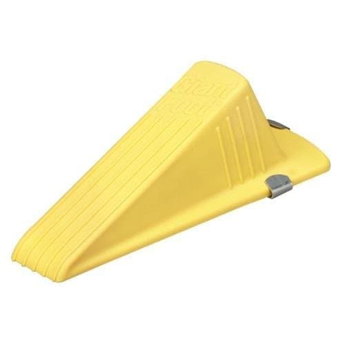 Master Doorstop, w/Magnetic Attachment, 3-1/2"x6-3/4"x2", Yellow (00967)