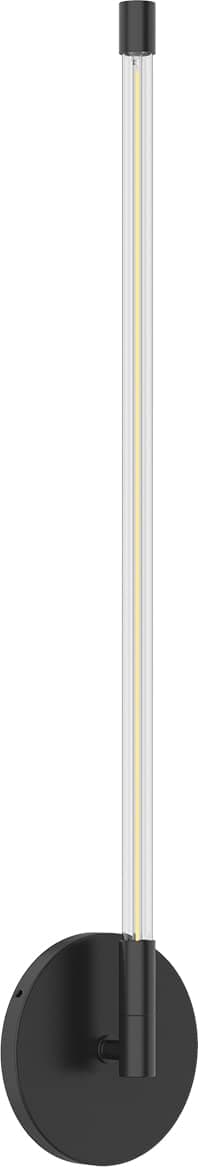 Kuzco Lighting Motif - 8W LED Wall Sconce-22.5 Inches Tall and 0.75 Inches Wide-Black Finish