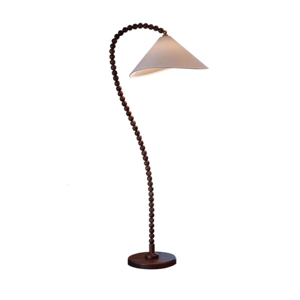 SABALON Floor Lamp Led Lights Retro Living Room Decorative Atmosphere Lamp Floor Lamp Bedroom Study Solid Wood Led Lights for Bedroom Floor Lamps for Living Room