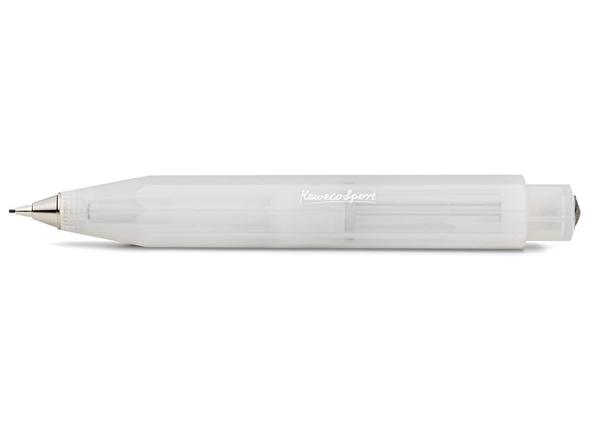 Kaweco FROSTED SPORT Mechanical Pencil Natural Coconut 0.7 mm HB I Exclusive Lead Pencil in Classic Design 10.5 cm I Refillable