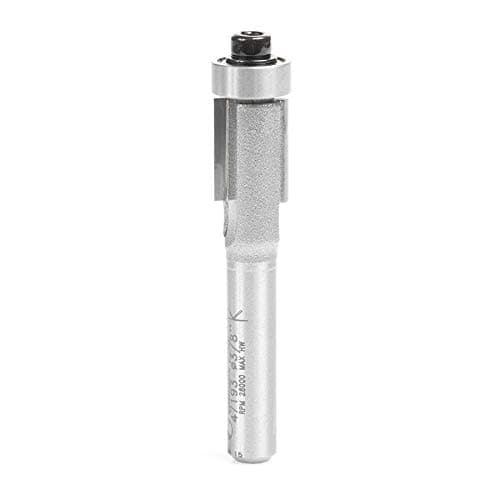 Amana Tool - 47193 Carbide Tipped Overhang Trim 1/64 Overhang x 3/8 Dia x 1/2 x 1/4" S