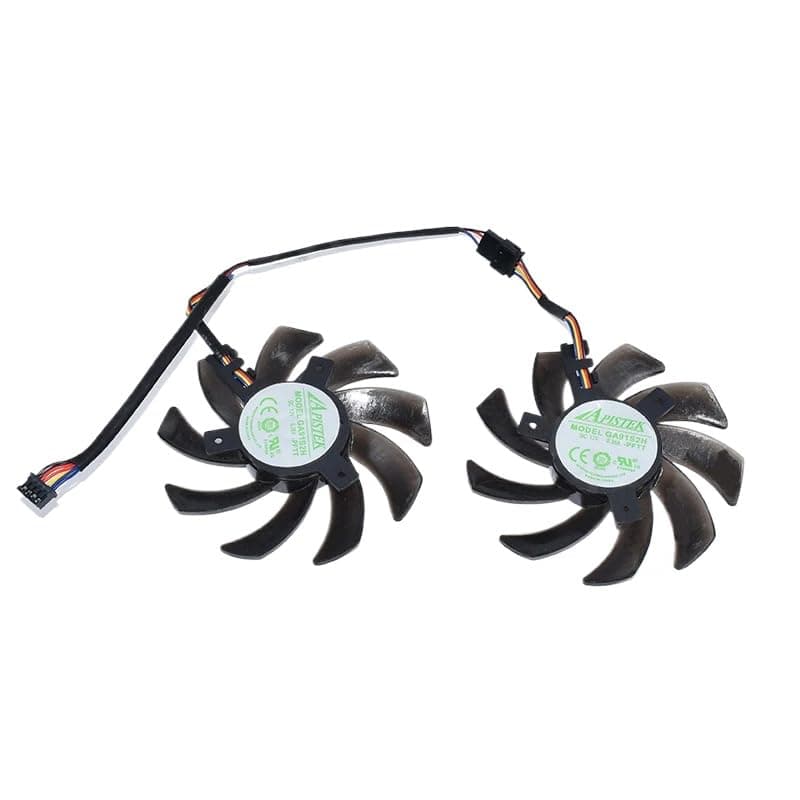 SENLIFANG for GTX 1060 AMP Edition GTX 1070 Mini Graphics Card Fan GA91S2H DC12 V 0.35A