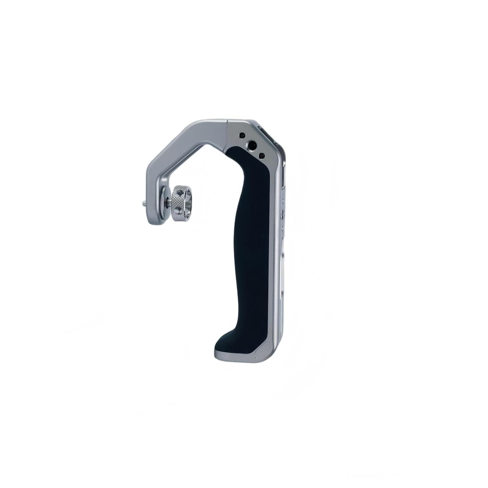 YANZUO Camera Hand Grip & Top Handle with 3 Cold Shoes, Universal Handle Ergonomic Silicone for NATO Rail & 1/4" Camera Cage (Titanium Top Handle)