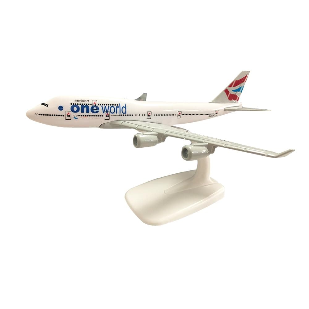 1:500 One World 747 British Airways Metal Alloy Diecast Aircraft Model (747 British Airways)