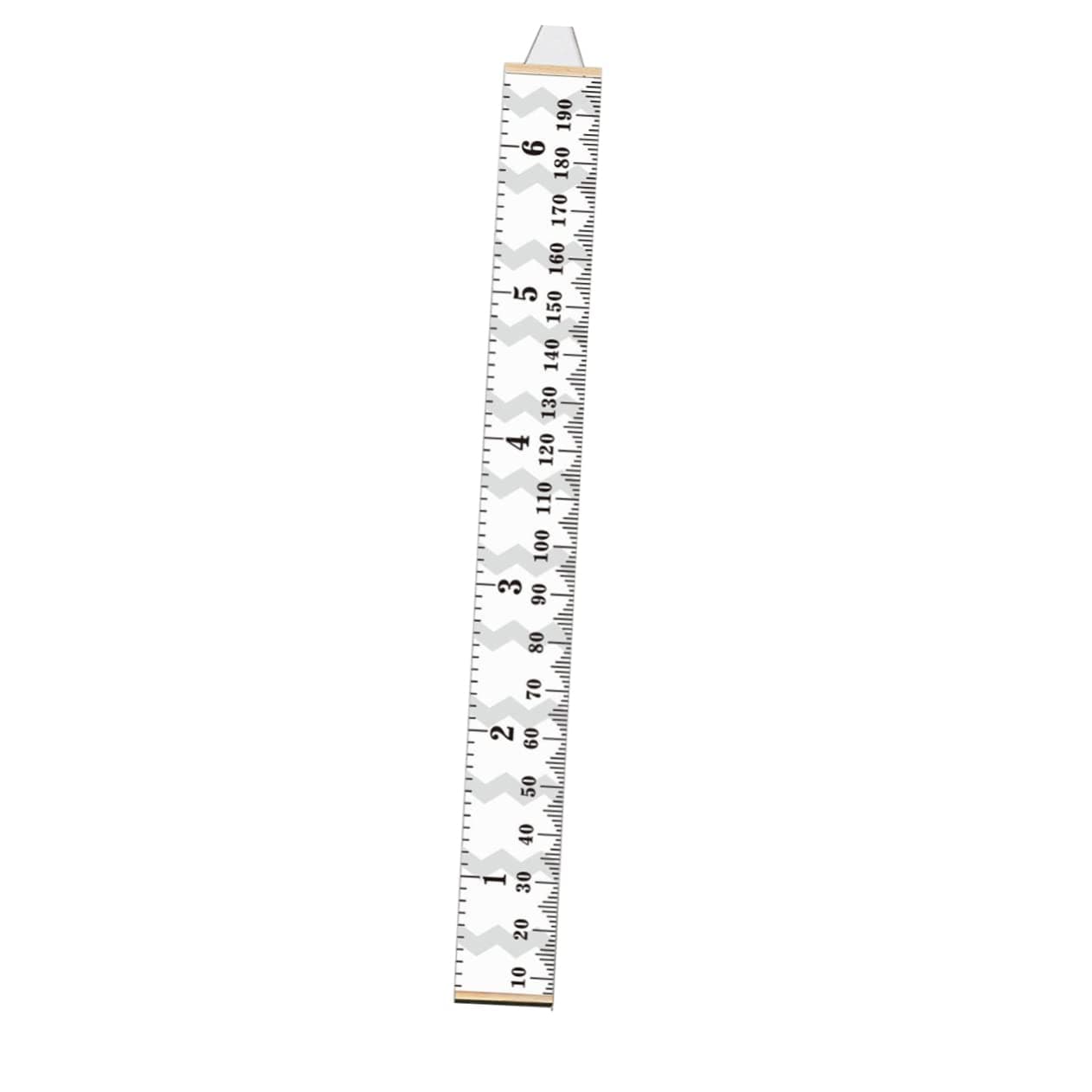 RORPOIR Height Measurement Ruler Growth Chart for Boys and Girls Wall Hanging Waterproof Natural Material Number Recognition