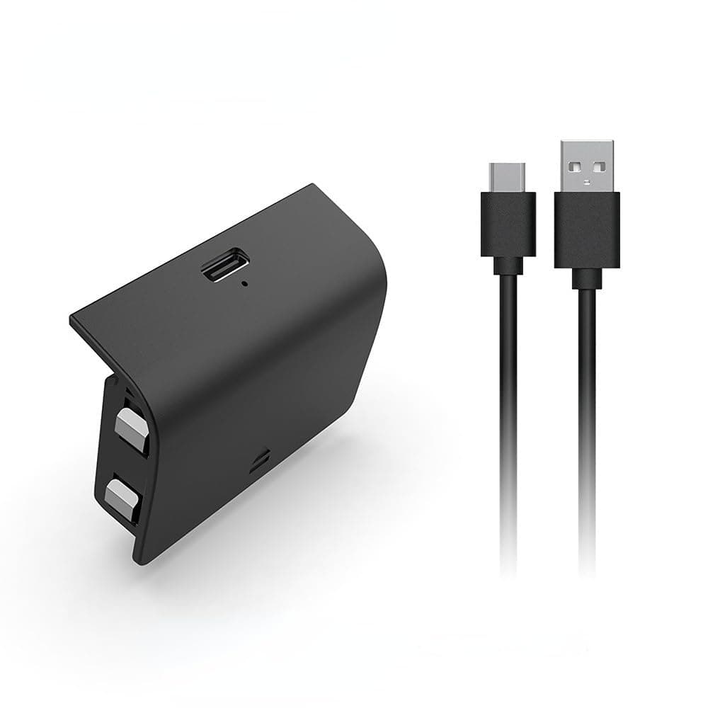 1 Pack Rechargeable Battery Pack for X-Series S/X Controller, Upgraded 800mAh Battery Pack with USB Charging Cable and LED Indicator