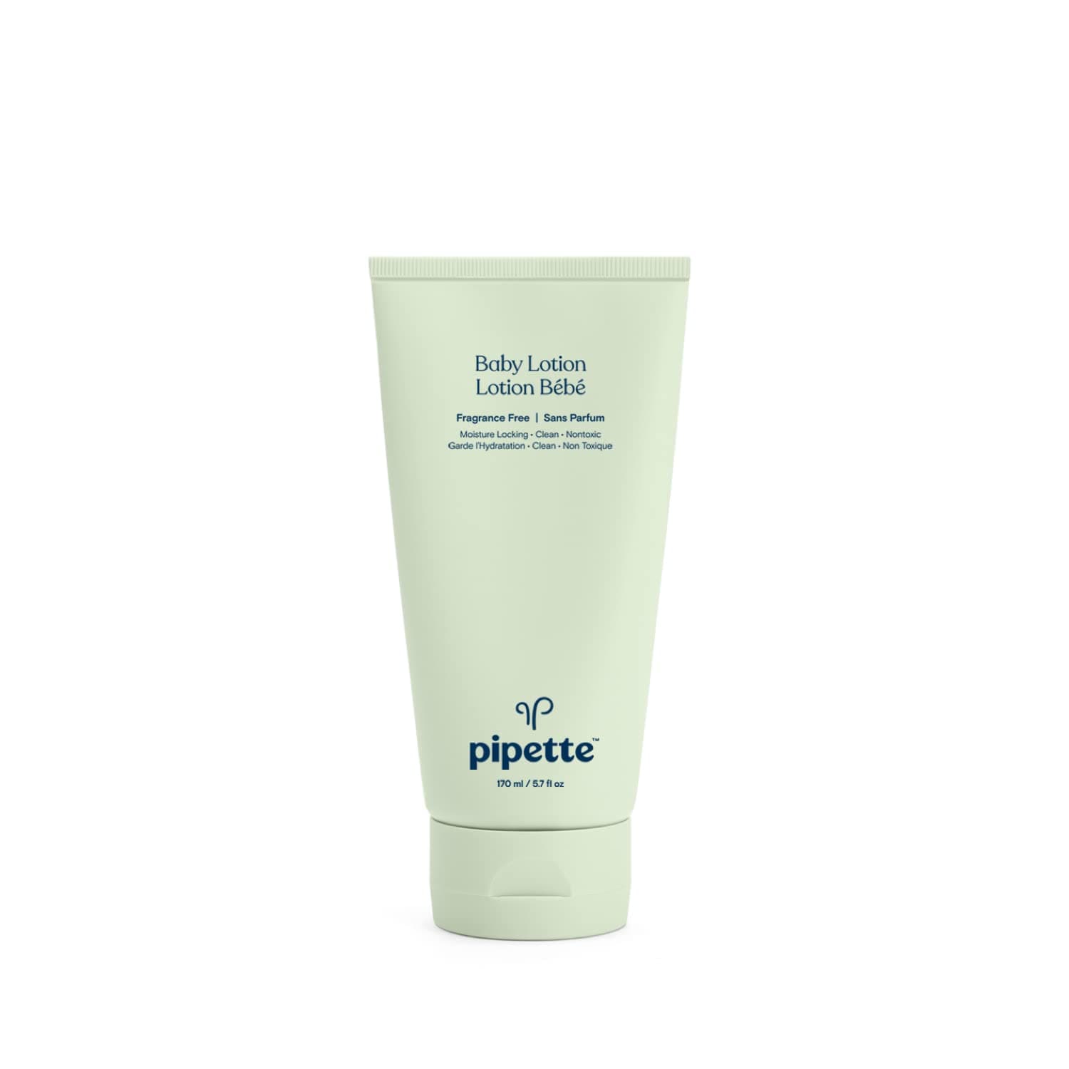 Pipette New Formula Baby Lotion, Hydration, Natural Moisture of Baby's Delicate Skin, Fragrance-Free Aroma Lotion, 6 fl. oz