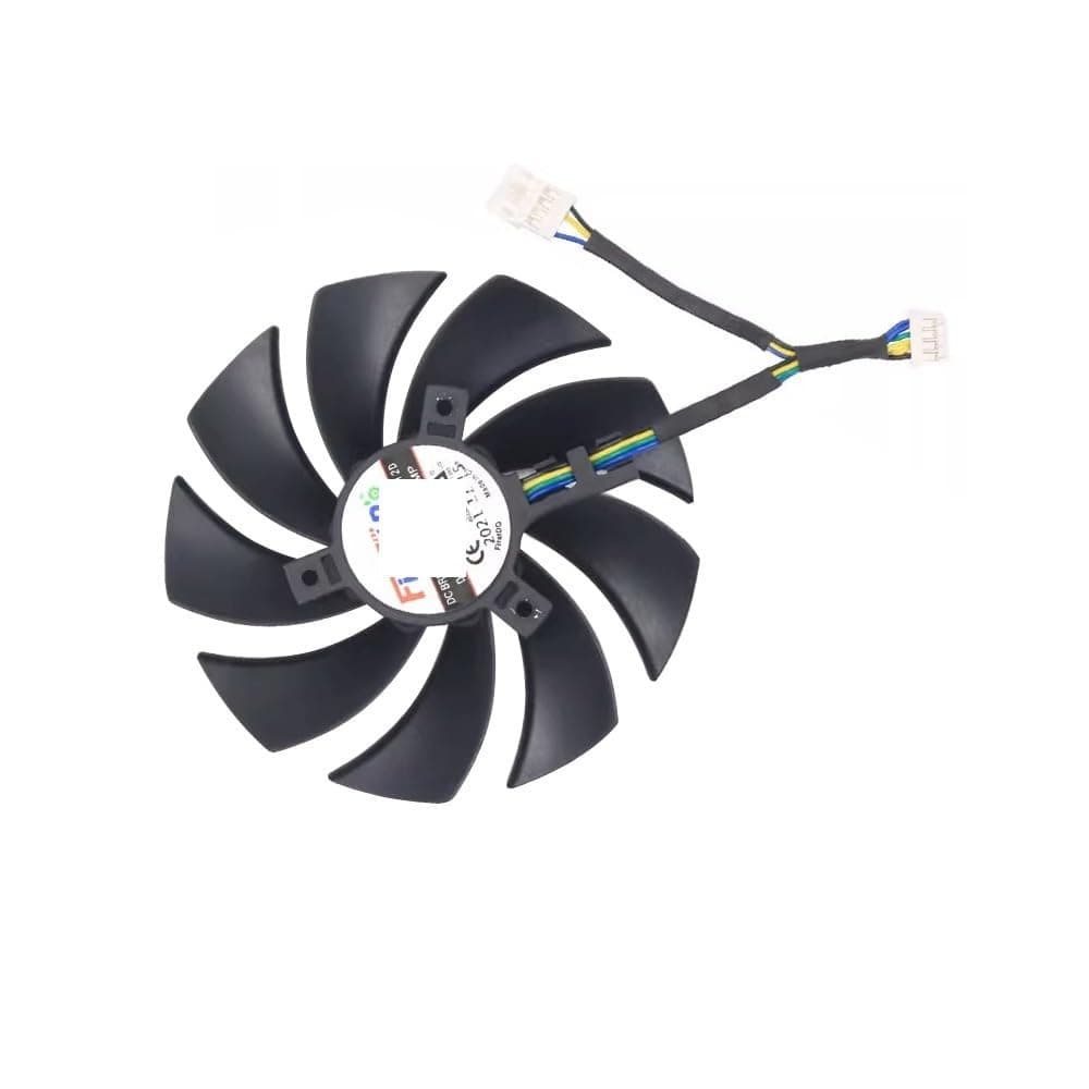 for RX 6800 XT 6800 RED Dragon Video Card Fan FD10015H12D FD9015U12D RX6800XT RX6800 Graphics Card Cooling Fan Replacement Fan(Fan - 1PC)