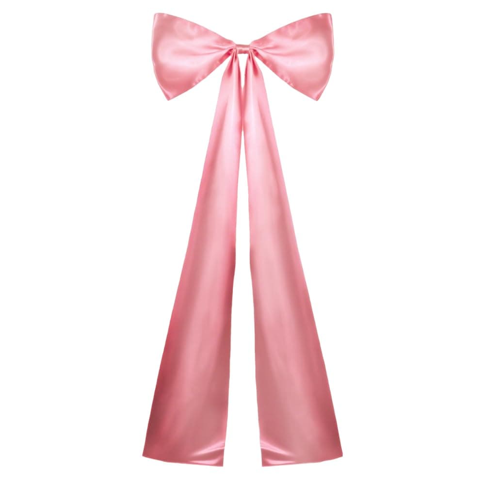 BDKMMS Giant Bow Decor, 19.7×46.1Inch Extra Large Christmas Bow Decoration Christmas Tree Topper Bows for Wedding Xmas Birthday Party