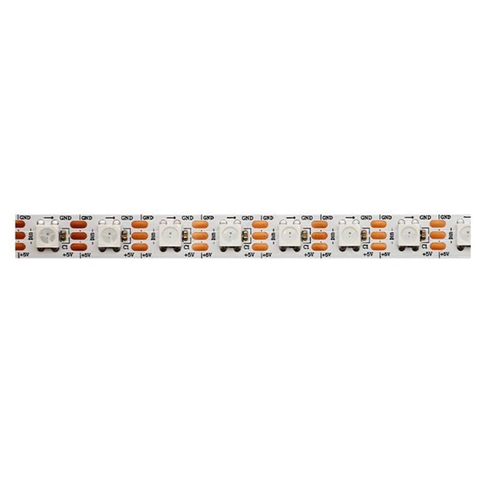 OTDOGUO 5m WS2812B LED Strip WS2812B Individually Addressable Smart RGB LED Strip WS2812 LEDs Magic Light IP20 IP20 Waterproof Flexible Tape Lamp Bar 74LEDS