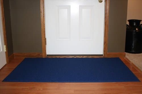 Durable DuraLoop Indoor/Outdoor Entrance Mat, 3' x 5', Blue