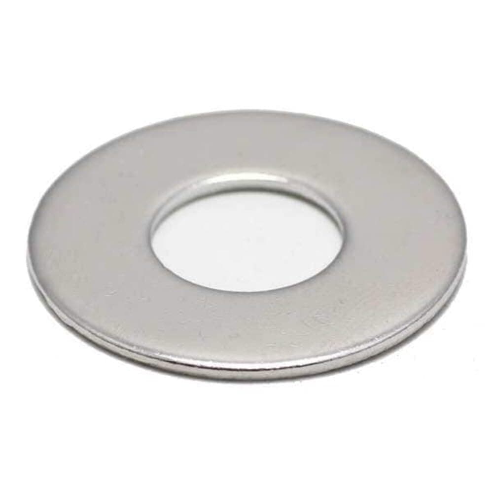 FOREVERBOLT FBFLWASH14SODP100 Flat Washer, Standard, 18-8 Stainless Steel, 1/4 inches-5/8 inches OD, (.045 inches Thickne Stainless Steel) Finish NL-19, (PK 100)