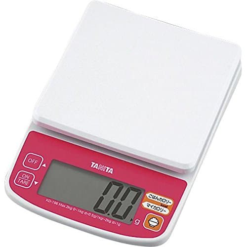 Tanita digital cooking scale 2kg KD-196 Pink (japan import)