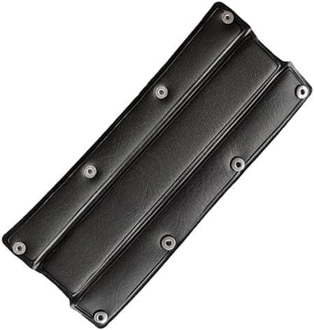 beyerdynamic Coussinet d’Arceau Pro à Boutons-Pression pour modèles DT & MMX 300 (2e génération) & Autres, Coussinet en Similicuir avec Quatre Boutons-Pression, Noir