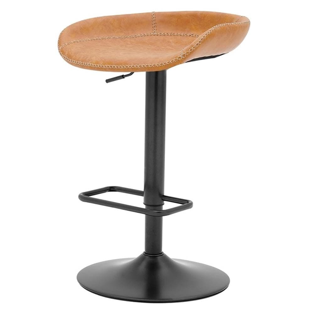 Rogue KD PU Gaslift Bar Stool, (Set of 2)