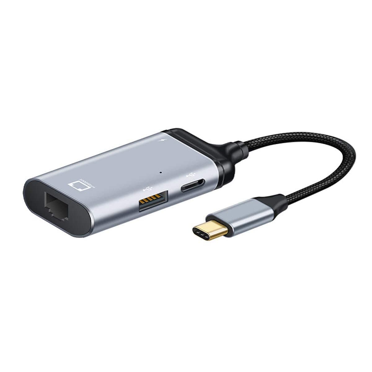 Xiwai USB-C Type-C USB3.1 to 1000Mbps Gigabit Ethernet Network LAN Adapter with Female PD Power Port