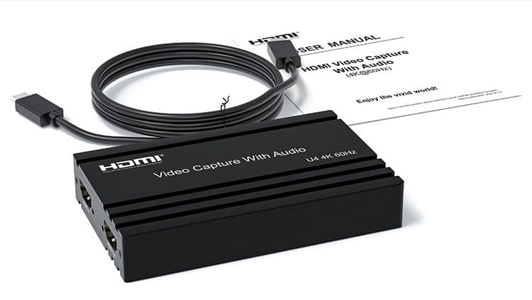 HDMI Video Capture with Audio, 4K@60Hz