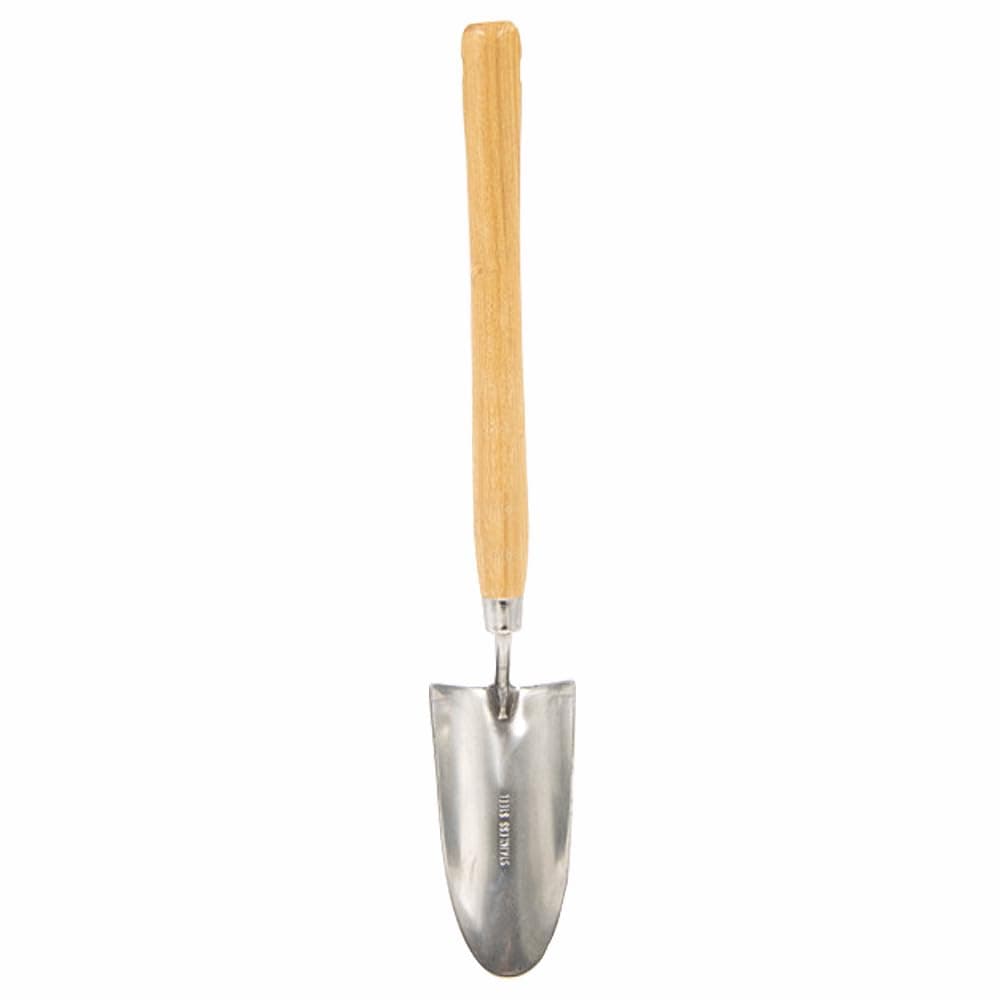 tooloflife Long Handle Garden Shovel – Stainless Steel Gardening Hand Trowel for Planting Digging Transplanting (Narrow Shovel)
