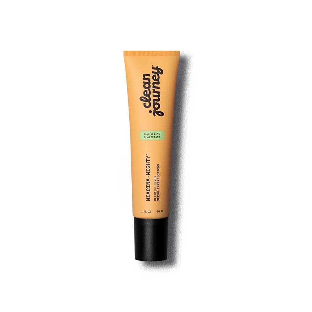 cleanjourney Niacinamide Blemish Serum, Made in Canada, Significantly Reduces Blemishes for a Clearer Complexion, Helps Smooth & Refine Skin, EWG Verified & Dermatologically Tested, Vegan, Unscented, 30 mL