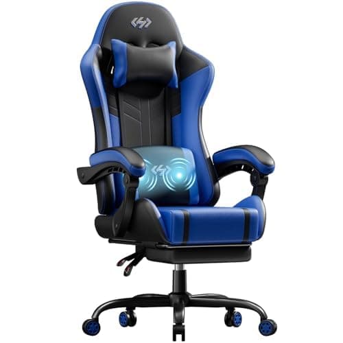 HLDIRECT Gaming Chair, Ergonomic Computer Chair with Pocket Spring Cushion