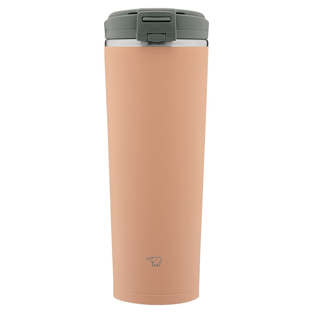 Zojirushi Stainless Carry Tumbler, 14-Ounce, Cinnamon Beige
