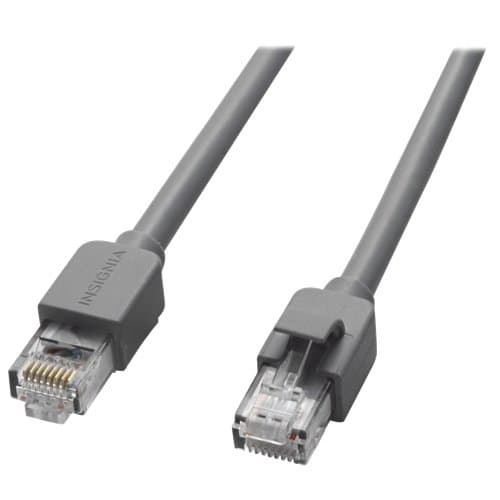 Insignia 0.7m (8ft.) Cat6 Network Cable (NS-PNW5608-C)_Grey