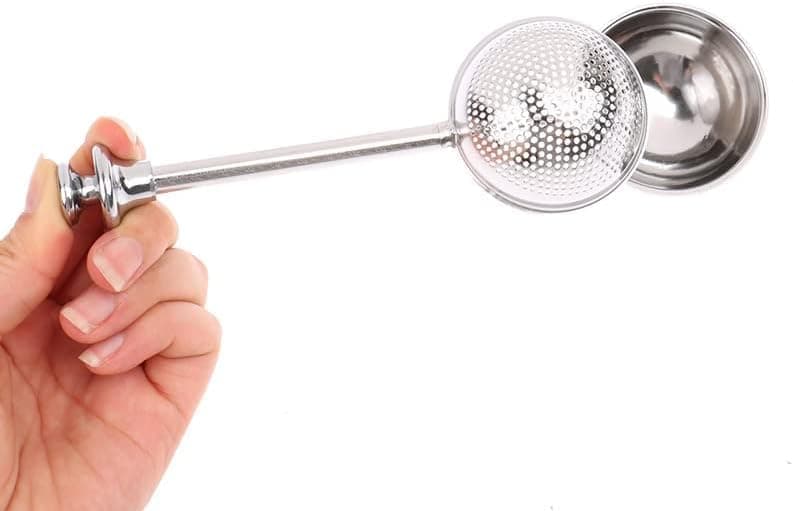 304 Stainless Steel Flour Powder Filter Spoon, Baker Dusting Wand For Sugar Flour Spices, Flour Sugar Powder Spoon Kitchen Tools Baking Sifters Baking Tools and Accessories