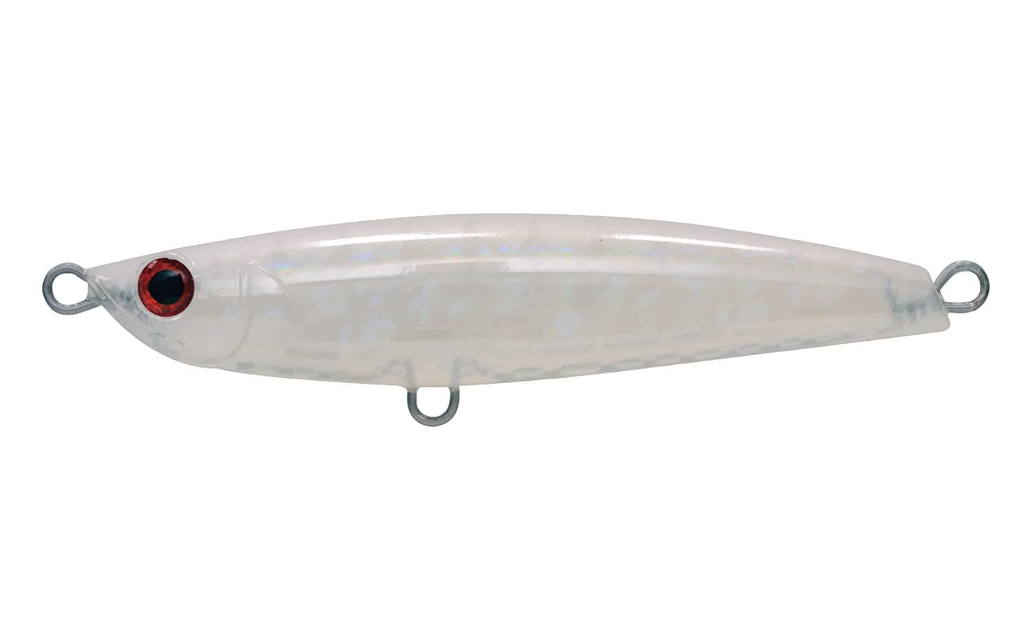 Jackson CHWK Pencil Bait Sea Sword 7.1 inches (180 mm), 3.5 oz (99 g), Clear Holo White Lure