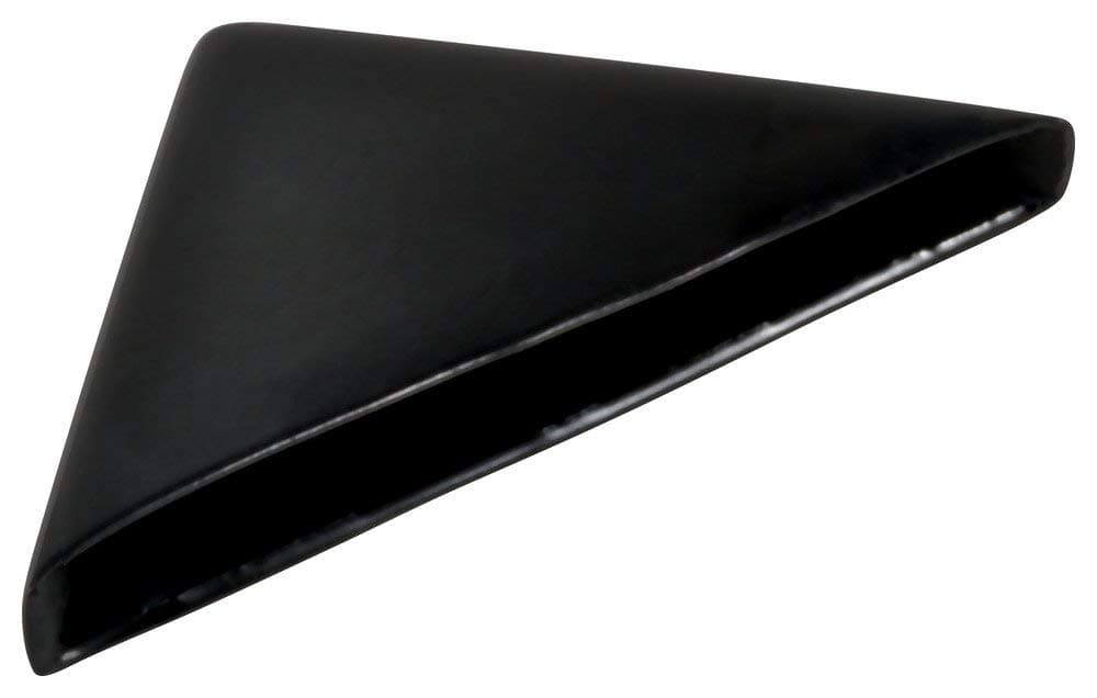 Caplugs 99192791 Plastic Corner Cap WCC-0250, Vinyl, Corner Covers for Glass or Metal Plate. Plate Thickness 1/4", Black (Pack of 200)