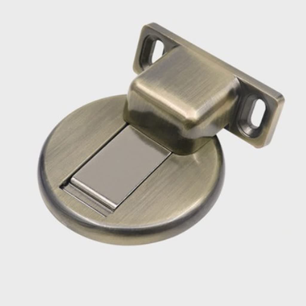Gantry Stopper Invisible Door Retaining Wall Floor Mount Security Catch Door Suction Bedroom Supplies (Color : E, Size : 56mm)