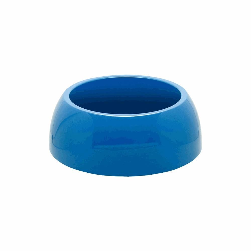Furacão Pet Plastic Dog Bowls Set – Stylish, Durable, and Functional Pet Feeding Bowls for Dogs and Cats (Elegance - Blue, Large - 33.8oz)
