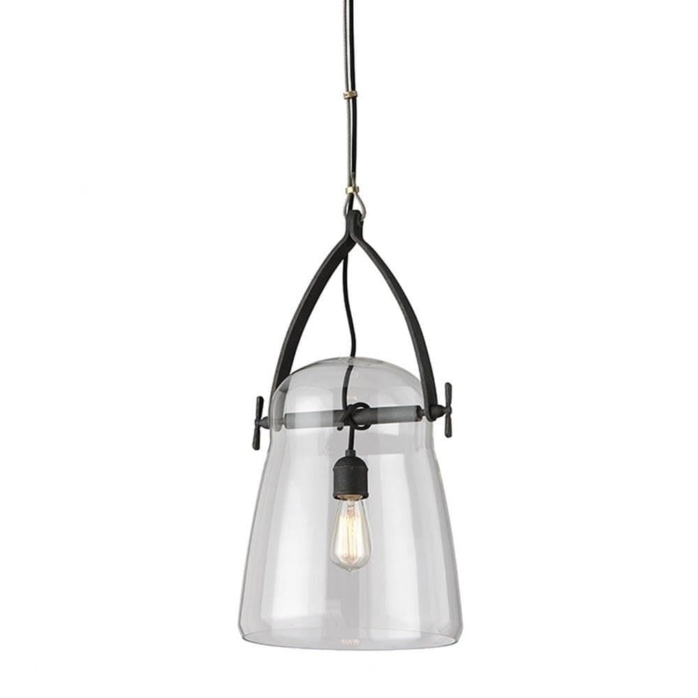 Troy Lighting F5225-VBZ Silverlake-1 Light Medium Pendant-12 Inches Wide by 24 Inches High